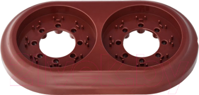 Рамка для выключателей и розеток Bylectrica Ретро Юлиг 735212.471 - фото