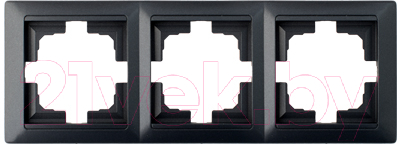 Рамка для выключателей и розеток Bylectrica Стиль Юлиг 735212.216 - фото