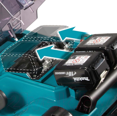 Газонокосилка аккумуляторная Makita DLM382Z