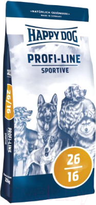 Корм для собак Happy Dog Profi-Line Krokette 26/16 Sportive / 02576 - фото