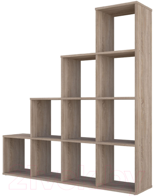 Стеллаж Polini Kids Home Smart Каскадный 10 секций - фото