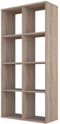 Стеллаж Polini Kids Home Smart Кубический 8 секций (дуб) - фото