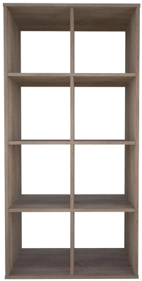 Стеллаж Polini Kids Home Smart Кубический 8 секций (дуб)