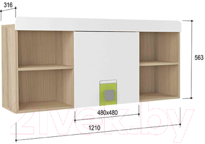 Полка Аквилон Стиль №7