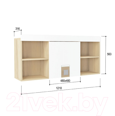 Полка Аквилон Стиль №7