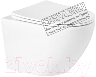 Унитаз подвесной BelBagno BB046CHR - фото