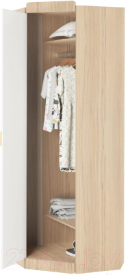 Шкаф Аквилон Кот №3 (туя светлая/белый)