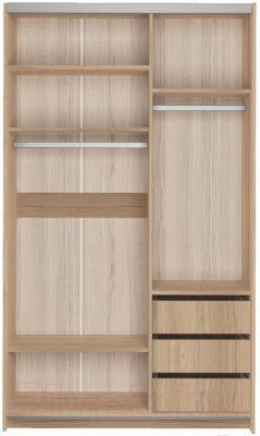 Шкаф Аквилон Кот №27 (туя светлая/белый)