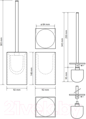 Ершик для унитаза Bemeta 145613310