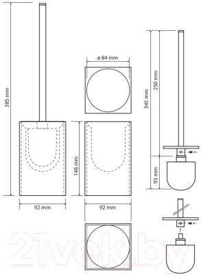 Ершик для унитаза Bemeta 145713314