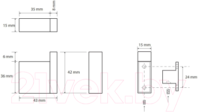 Крючок для ванной Bemeta 145804022