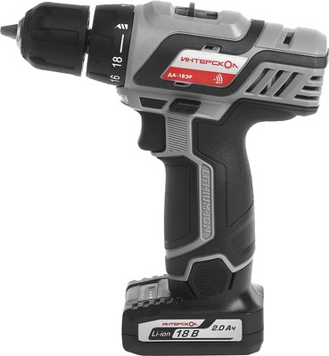 Аккумуляторная дрель-шуруповерт Интерскол ДА-18ЭР (436.2.2.20)