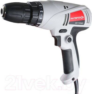 Дрель-шуруповерт Интерскол ДШ-10/260Э (210.1.1.00) - фото