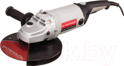 Угловая шлифовальная машина Интерскол УШМ-230/2100М (60.1.2.00) - фото