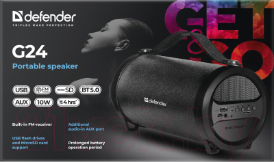 Портативная колонка Defender G24 / 65124