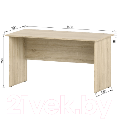 Письменный стол Славянская столица С-1-14