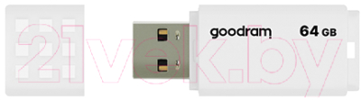 Usb flash накопитель Goodram UME2 64GB White (UME2-0640W0R11)
