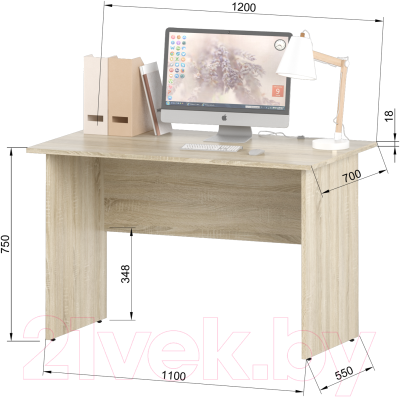Письменный стол Славянская столица С-1-12