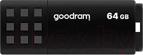 Usb flash накопитель Goodram UME3 64GB Black (UME3-0640K0R11) - фото