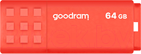 Usb flash накопитель Goodram UME3 64GB Orange (UME3-0640O0R11) - фото