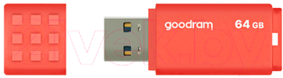 Usb flash накопитель Goodram UME3 64GB Orange (UME3-0640O0R11)