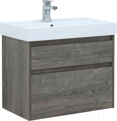 Тумба под умывальник Aquanet Nova Lite 75 / 242273 (с 2 ящиками) - фото