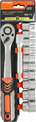 Набор головок слесарных PATRIOT SSR-1/2 - фото