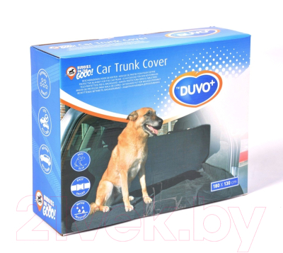 Чехол на сиденье для собак Duvo Plus 121009/DV (черный)