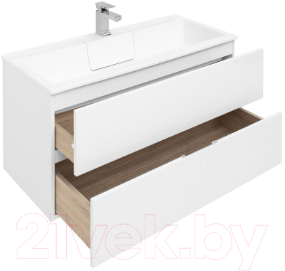Тумба под умывальник Aquanet Алвита 100 / 235341