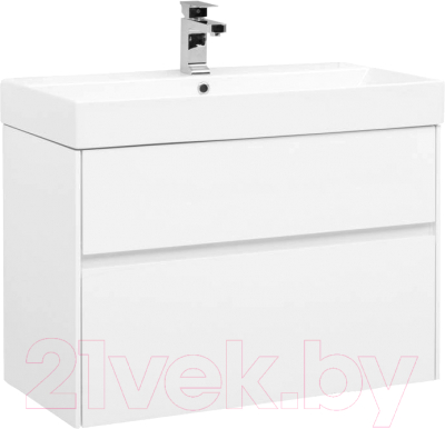 Тумба под умывальник Aquanet Бруклин 85 / 203960 - фото