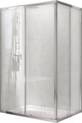 Душевой уголок BelBagno DUE-AH-2-100/80-C-Cr - фото