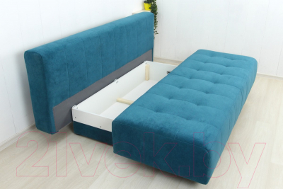 Диван DiArt Глория НПБ 2 подушки (Ultra Atlantic)