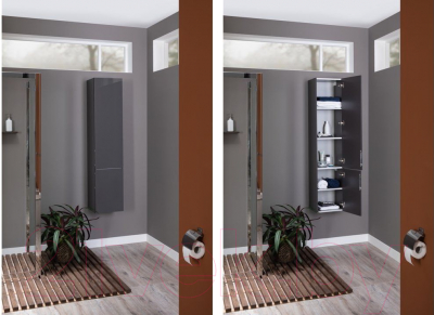 Шкаф-пенал для ванной Aquanet Алвита 35 / 240197