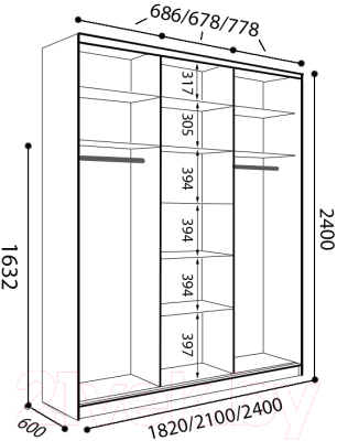 Шкаф Евва 24 TTG.01 / АЭП ШК.3 01