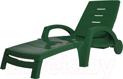 Шезлонг Стандарт Пластик Групп С колесами - фото