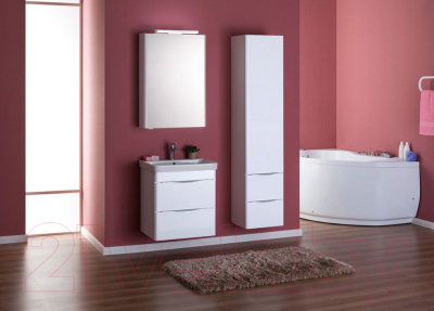 Шкаф с зеркалом для ванной Aquanet Орлеан 50 / 183075