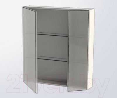 Шкаф с зеркалом для ванной Aquanet Орлеан 80 / 183077