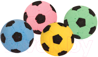 Набор игрушек для кошек Triol Мяч футбольный / 22131001 - фото
