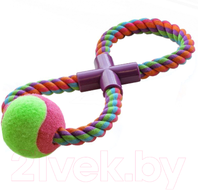 Игрушка для собак Triol Веревка-восьмерка / 12111015 - фото