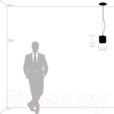 Потолочный светильник Lightstar Nubi 802110