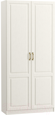 Шкаф Mobi Ливерпуль (белый/ясень ваниль НМ-1012-100 ПВХ) - фото