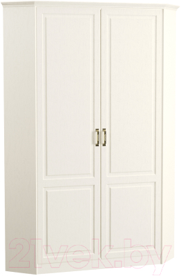 Шкаф Mobi Ливерпуль 13.124 (белый/ясень ваниль НМ-1012-100 ПВХ) - фото