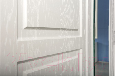 Шкаф Mobi Ливерпуль 08.45 (белый/ясень ваниль НМ-1012-100 ПВХ)