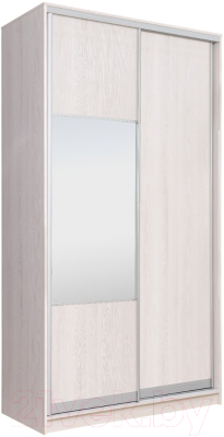 Шкаф-купе Рэйгрупп 158450 YYX Elgon РГ-10.05 (ясень снежный/хром) - фото