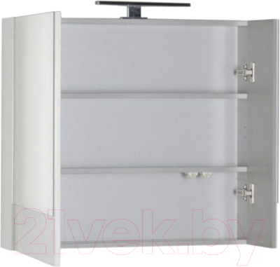 Шкаф с зеркалом для ванной Aquanet Верона 75 / 175381