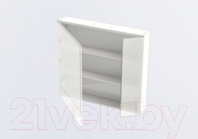 Шкаф с зеркалом для ванной Aquanet Верона 75 / 175381