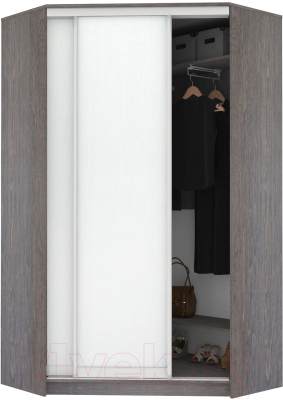 Шкаф-купе Кортекс-мебель Сенатор ШК30 Классика ДСП (береза/белый) - фото