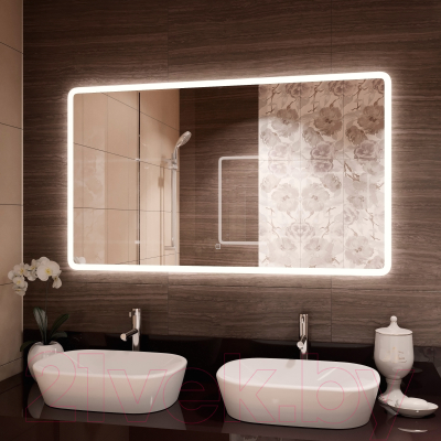Зеркало Континент Demure Led 120x80