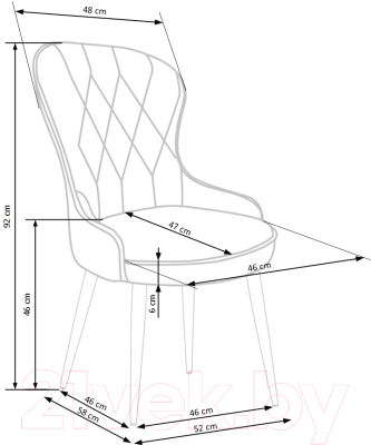 Стул Halmar K366