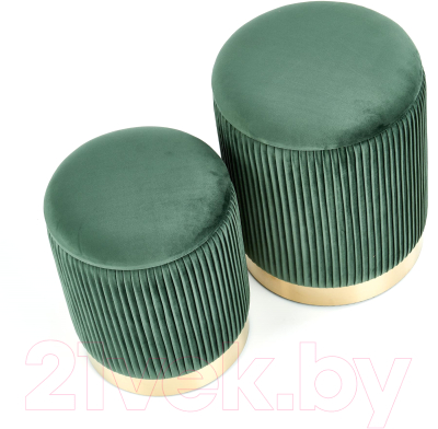 Комплект мягкой мебели Halmar Monty / V-CH-Monty-Pufa-C-Zielony